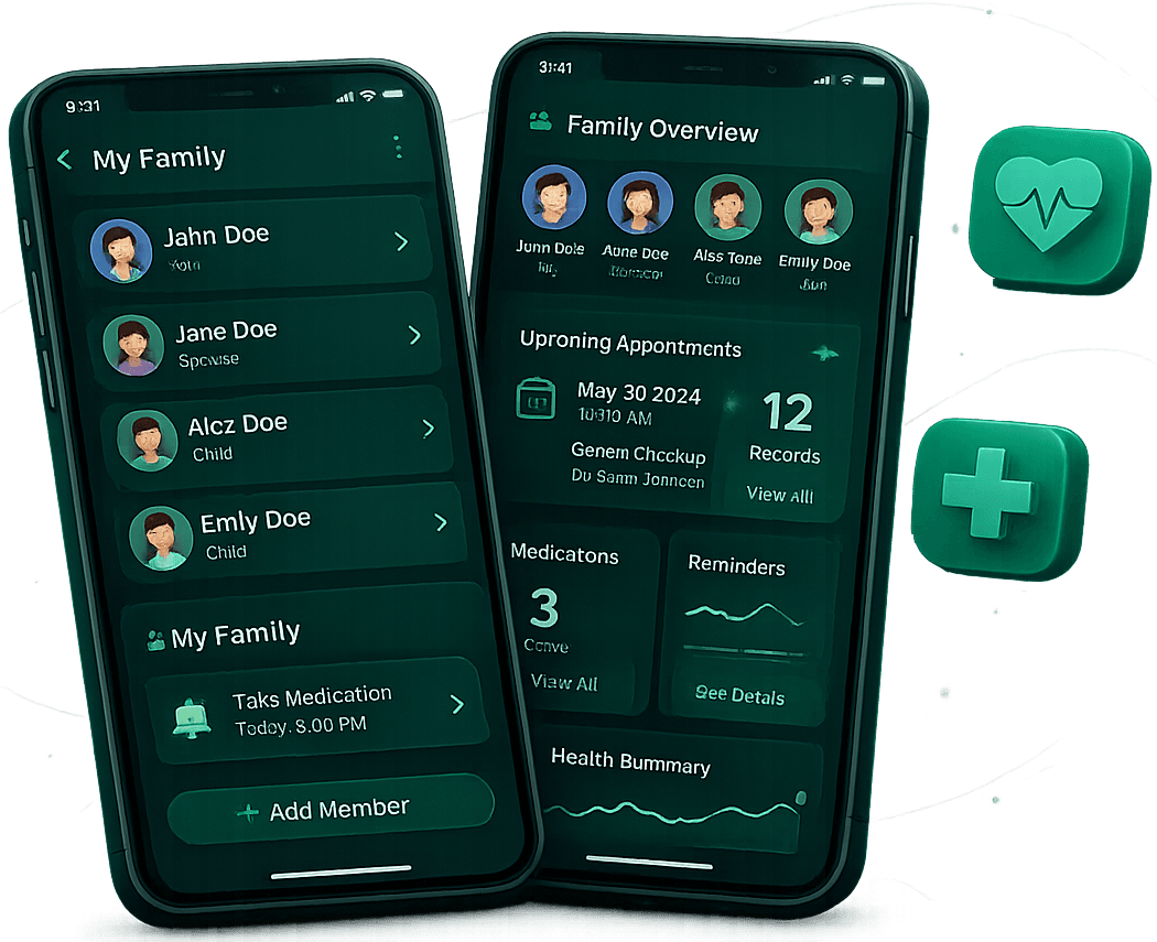 Family Health Management illustration